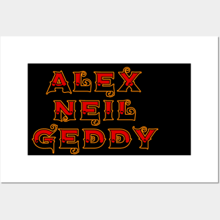 Alex Neil & Geddy Posters and Art